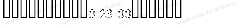 kstenlqicx0 23 00字体转换